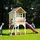 Axi Spielhaus Sarah 370 x 291 x 191 cm Braun