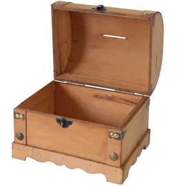 HMF Spardose aus Holz Schloss 23,5 x 18 x 20 cm Groß Namibia,