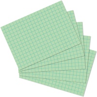 Herlitz Karteikarten, A6, kariert, grün, 100 Stück, 2