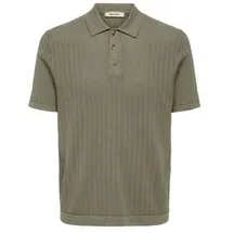 Only & Sons ONSMOON REG 12 SS POLO KNIT beige S