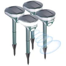 ExBuster Ultraschall-Solar-Tierschreck 4er-Set