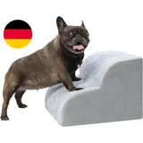KSIIA Hundetreppe 2 Stufen, 30Cm Hoch Haustiertreppe Hundetreppe Für Kleine Hund