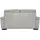 Calia Italia Couch Leder 2-Sitzer Braun