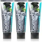 Biomed Charcoal bleichende Zahnpasta mit Aktivkohle