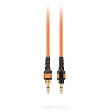 RØDE Microphones RØDE NTH-Kabel für NTH-100-Kopfhörer 1,2 m hochwertiges hochwertiges 3,5 mm TRS auf TRS Kabel, inklusive 6,35 mm Schraubadapter (orange)