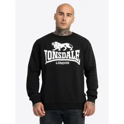 Lonsdale Herren Rundhals Sweatshirt schmale Passform GO SPORT