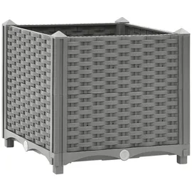 vidaXL Hochbeet 40x40x38 cm Polypropylen