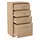matkam Kommode mit Schubladen 45 x 85 x 35 cm Braun