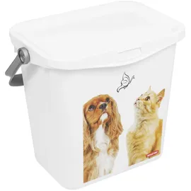 Curver Petlife Futterbox Snackbox Futter Tonne 6 Liter Box Futterbehälter Multibox