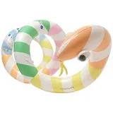 Sunnylife Aufblasbare Schwimmfigur Poolnudel GIANT bunt gestreift bunt
