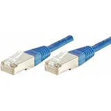 Dexlan Patchkabel Cat. 6A, F/UTP, blau, 15,0 m