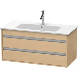 Duravit Waschtischunterschrank wandhängend „Ketho“ 100 × 48 × 47,5 cm in Eiche Natur
