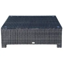 Outsunny Beistelltisch 85 x 50 x 39 cm Braun