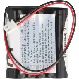 AccuCell Notleuchtenakku AA 1100 mAh 1 St.
