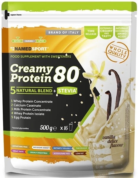 NamedSport Creamy Protein 80 - Nahrungsmittelergänzung