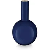 Pip Studio Vase Metall Dunkelblau 26cm