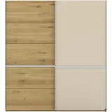 Musterring Schwebetürenschrank Savona 200 x 217 x 0 cm Beige/Braun