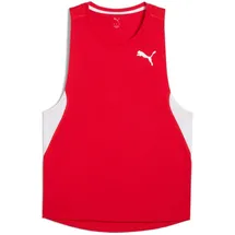 Puma Cross The Line Singlet Herren Rot M