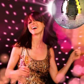 Relaxdays Discokugel silber Ø 30,0 cm, 1 St.