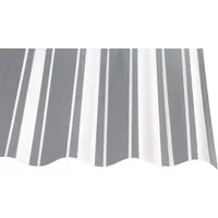 Guttagliss PVC-Profilplatte 1,1 mm P8 130/30 Klar 1250 mm
