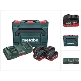 Metabo Basis Set 4x Li-Power Akkupack 18 V 10,0 Ah