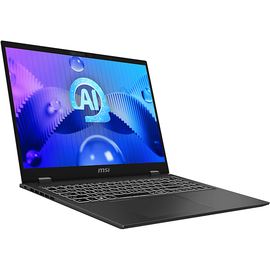 MSI Prestige 16 AI Studio B1VFG-009, Gaming Notebook, mit Zoll Display, Intel® CoreTM Ultra 9,Ultra 9 185H Prozessor, 32 GB RAM, 1 TB SSD, NVIDIA GeForce RTXTM 4060, Stellar Gray, Windows 11 Pro (64 Bit)