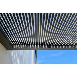 Gutta Rechteckvordach BS 3D-Line 200 x 90 cm anthrazit