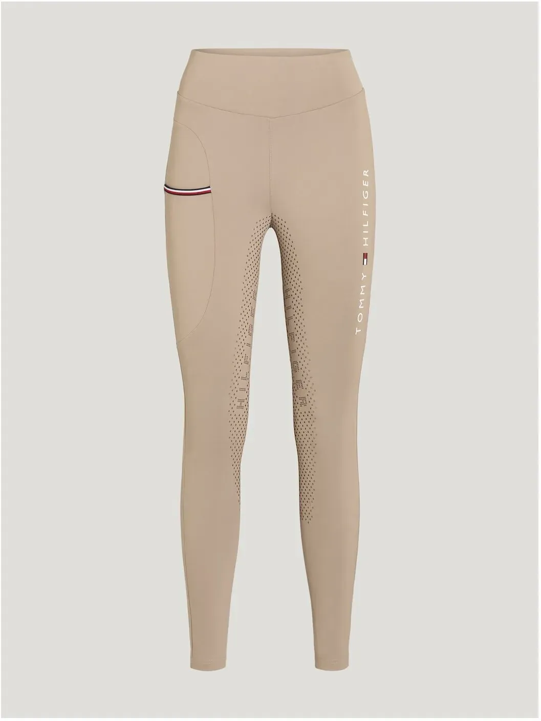 TOMMY HILFIGER EQUESTRIAN Vollbesatz-Reitleggings Elmira beige L
