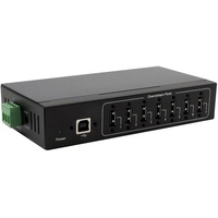 Exsys EX-11217HMVS 7 Port USB 2.0 Metall HUB Netzteil