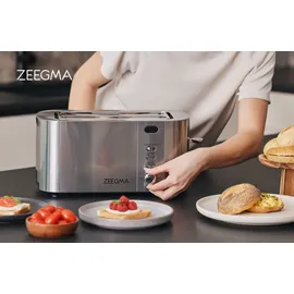Zeegma TOSTEE CHEF, 1500 W, Auftauen, - Stoppen, Krümelfach, LED-Timeranzeige, 6 Stufen,