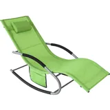 SoBuy Liegestuhl Gartenliege 150 cm)