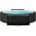 vidaXL Outdoor Regal Schwarz 2 Stk.