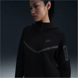 Nike Damen TCH WR FZ 2, Kapuzenjacke, black/black XL