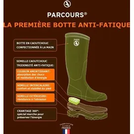 Aigle Parcours 2 Var Gummistiefel Bronze 42