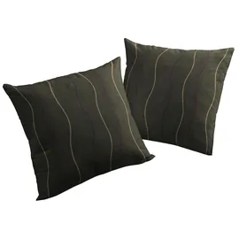 Wirth Kissenbezug Sepino 50 x 50 cm Braun