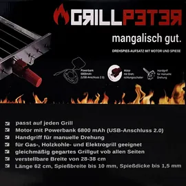 Grillpeter Mangal Set Taschkent silber