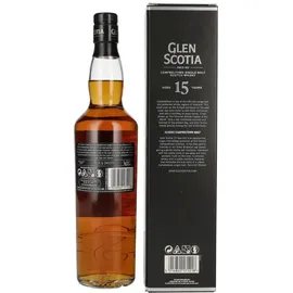 Glen Scotia 15 Years Old Single Malt 46% vol 0,7 l Geschenkbox