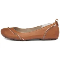Hush Puppies Janessa H24531000, Damen Ballerinas,Braun (Tan Leather),42