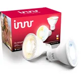innr GU10 Zigbee Smart Lampe, funktioniert mit Hue* und Alexa (Bridge erforderlich), Warm- bis Kühlweiß, GU10 LED Spots dimmbar, Smart Home Lampe, 470lm, 2-Pack