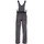 Planam Latzhose Highline, schiefer / schwarz, Konfektionsgröße DE: 50