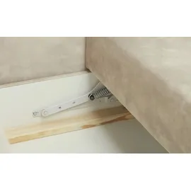 Sofa.de Schlafsofa Mikrofaser 2-Sitzer Beige