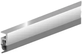 ELLEN Abdichtungsschiene PTS-AR z. nageln KF schwarz, H18 x L2100