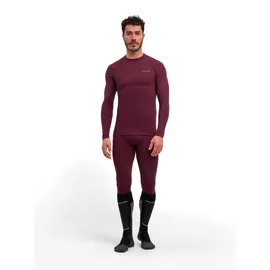 Falke Wool-Tech Protective Herren Baselayer-Shirt Rot M