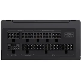 gamemax GS 750G SFX Netzteil PC 750W, Vollmodular, 80 Plus Gold, Hochwertige Japanische Kondensatoren, FDB Lüfter, APFC+LLC+DC-DC, 9 Schutzfunktionen, 5 Jahre Garantie, Schwarz