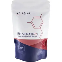 MOLEQLAR Resveratrol Trans-Resveratrol Pulver 30 g