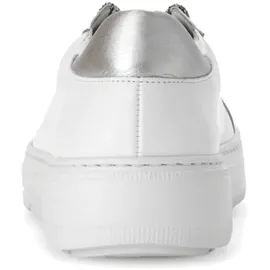 Gabor Leder-Sneakers in Weiß / 37,5