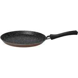 Pfannkuchenpfanne Induktion - Ø26cm Crepes Pfannen - Pfannkuchenpfanne Marmorbeschichtung braun