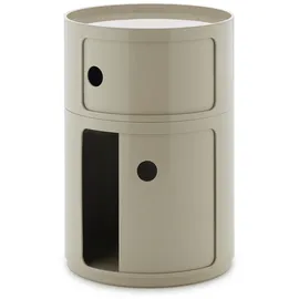Kartell Componibili Container 61,5 x 61,5 x 61,5 cm Grau