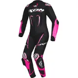 IXON Vortex 3 Damen 1-Teiler Motorrad Lederkombi, schwarz-pink, Größe L