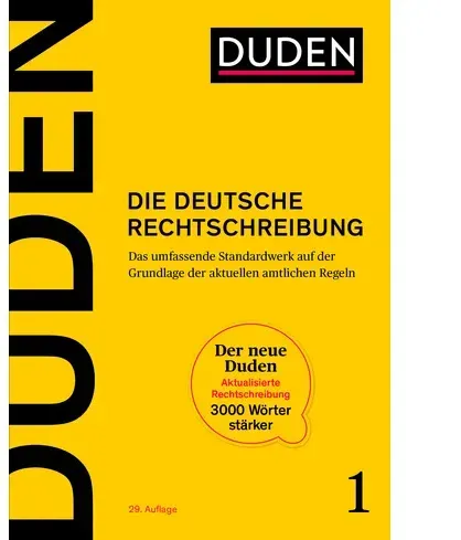 Duden - Die deutsche Rechtschreibung